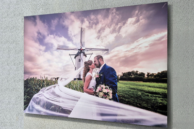 Foto op aluminium 10x15 cm